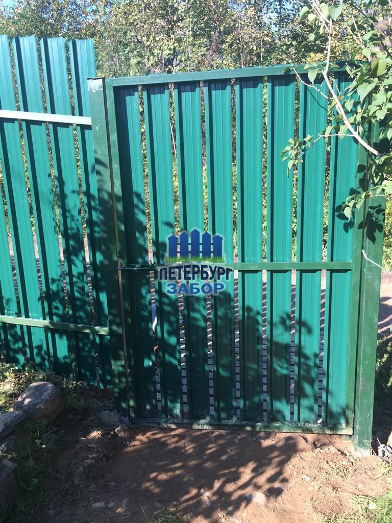 Забор из штактеника в Орехово