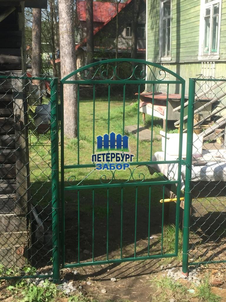 Забор из сетки Рабица в Киришах