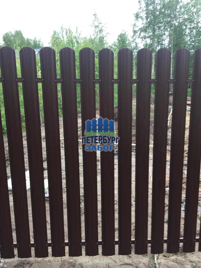 Забор из евротакетника в Луге